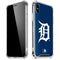 MLB Detroit Tigers - Solid Distressed iPhone XS Max Clear Case