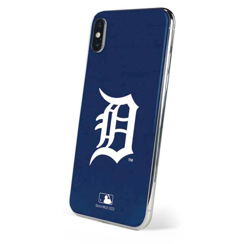 MLB Detroit Tigers - Solid Distressed iPhone XS Max Skin