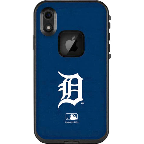 MLB Detroit Tigers - Solid Distressed LifeProof Fre iPhone Skin