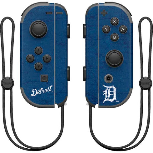 MLB Detroit Tigers - Solid Distressed Nintendo Joy-Con (L/R) Controller Skin