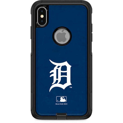 MLB Detroit Tigers - Solid Distressed Otterbox Commuter iPhone Skin