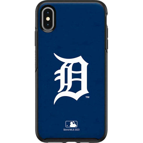 MLB Detroit Tigers - Solid Distressed Otterbox Symmetry iPhone Skin