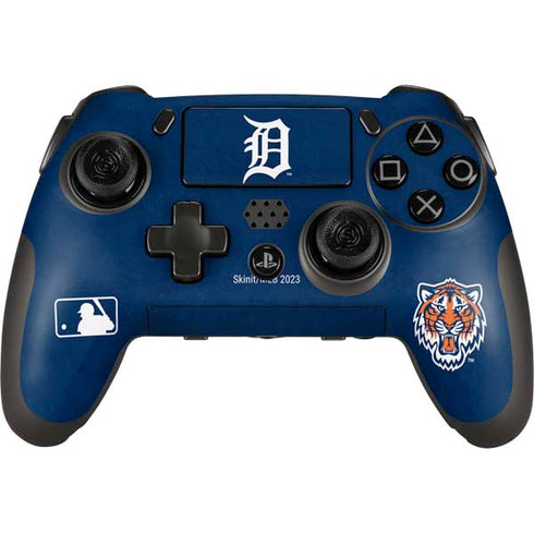 MLB Detroit Tigers - Solid Distressed PlayStation Scuf Vantage 2 Controller Skin