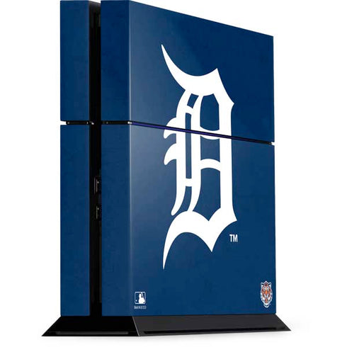 MLB Detroit Tigers - Solid Distressed PS4 Console Skin