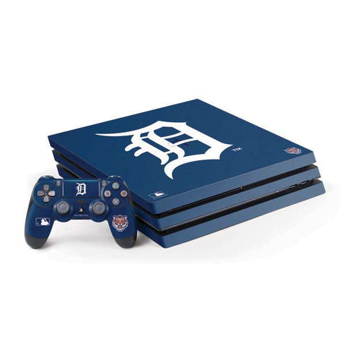 MLB Detroit Tigers - Solid Distressed PS4 Pro Bundle Skin