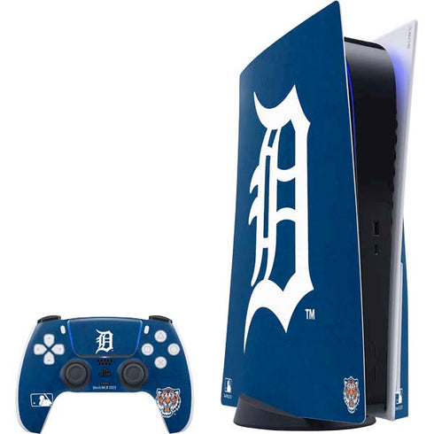 MLB Detroit Tigers - Solid Distressed PS5 Bundle Skin