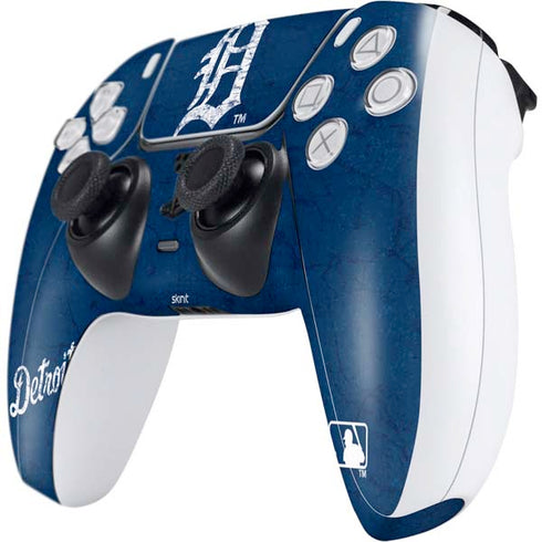 MLB Detroit Tigers - Solid Distressed PS5 Controller Skin