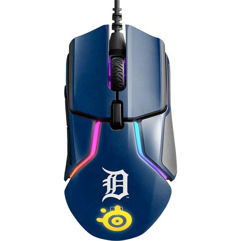 MLB Detroit Tigers - Solid Distressed SteelSeries Rival 600 Gaming Mouse Skin