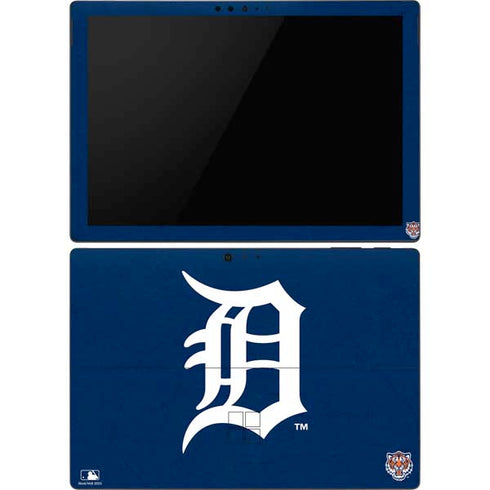 MLB Detroit Tigers - Solid Distressed Surface Pro 6 Skin