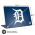 MLB Detroit Tigers - Solid Distressed Universal Laptop 14in (11.4 x 8.2in) Skin