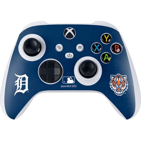 MLB Detroit Tigers - Solid Distressed Xbox Series S Controller Skin