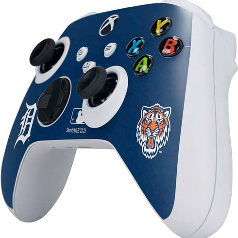 MLB Detroit Tigers - Solid Distressed Xbox Series S Controller Skin