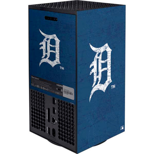 MLB Detroit Tigers - Solid Distressed Xbox Series X Bundle Skin