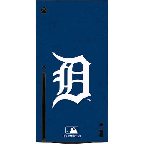 MLB Detroit Tigers - Solid Distressed Xbox Series X Console Skin