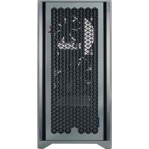 MLB Detroit Tigers Alternate/Away Jersey Corsair 4000D Tempered Glass Mid-Tower ATX Case Skin