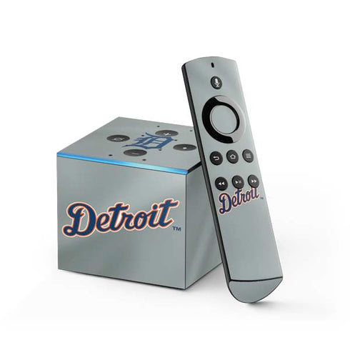 MLB Detroit Tigers Alternate/Away Jersey Fire TV Cube Skin
