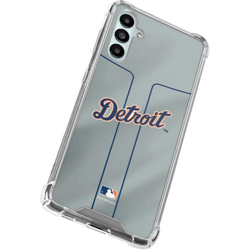 MLB Detroit Tigers Alternate/Away Jersey Galaxy A15 5G Clear Case