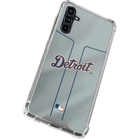 MLB Detroit Tigers Alternate/Away Jersey Galaxy A54 5G Clear Case