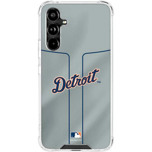 MLB Detroit Tigers Alternate/Away Jersey Galaxy A54 5G Clear Case