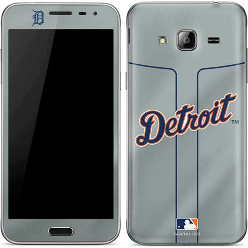 MLB Detroit Tigers Alternate/Away Jersey Galaxy J3 Skin