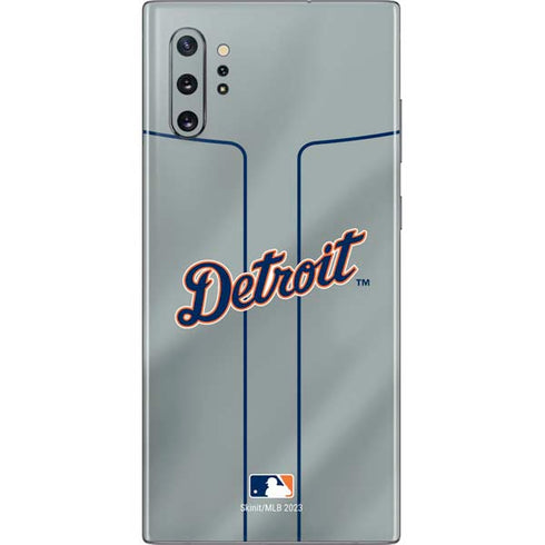 MLB Detroit Tigers Alternate/Away Jersey Galaxy Note 10 Plus Skin