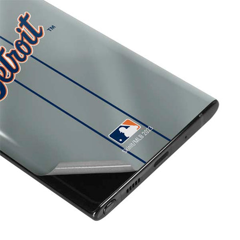 MLB Detroit Tigers Alternate/Away Jersey Galaxy Note 10 Plus Skin