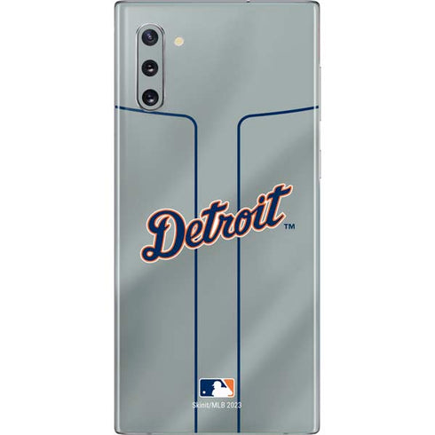 MLB Detroit Tigers Alternate/Away Jersey Galaxy Note 10 Skin