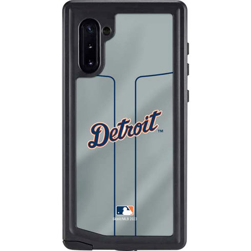 MLB Detroit Tigers Alternate/Away Jersey Galaxy Note 10 Waterproof Case