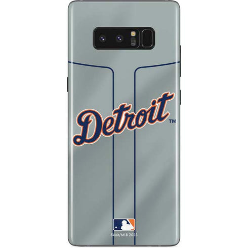 MLB Detroit Tigers Alternate/Away Jersey Galaxy Note 8 Skin