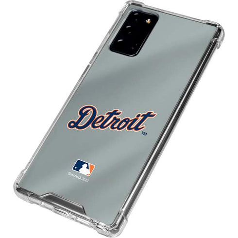 MLB Detroit Tigers Alternate/Away Jersey Galaxy Note20 5G Clear Case
