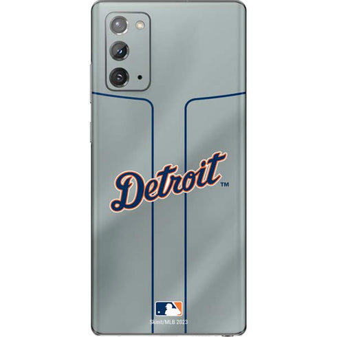 MLB Detroit Tigers Alternate/Away Jersey Galaxy Note20 5G Skin