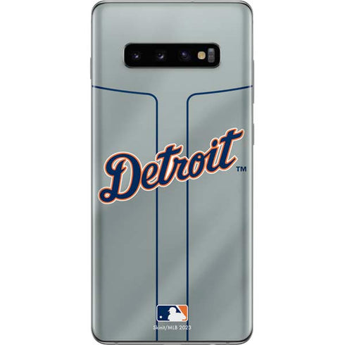 MLB Detroit Tigers Alternate/Away Jersey Galaxy S10 Plus Skin