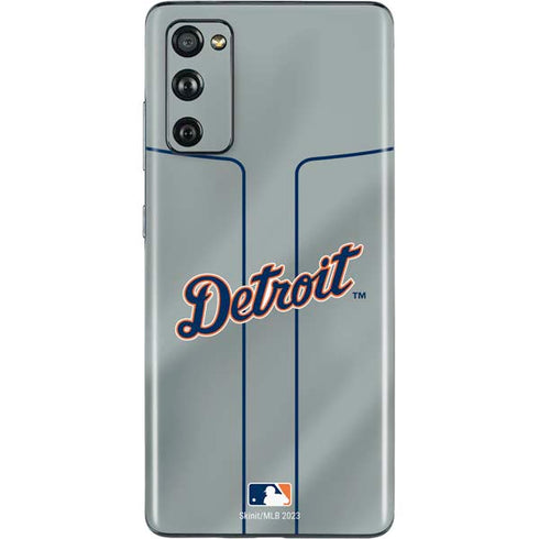MLB Detroit Tigers Alternate/Away Jersey Galaxy S20 Fan Edition Skin