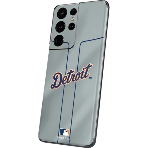 MLB Detroit Tigers Alternate/Away Jersey Galaxy S21 Ultra 5G Skin