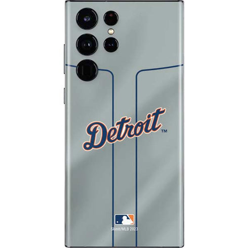 MLB Detroit Tigers Alternate/Away Jersey Galaxy S22 Ultra Skin