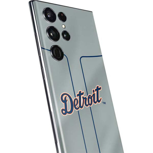 MLB Detroit Tigers Alternate/Away Jersey Galaxy S22 Ultra Skin