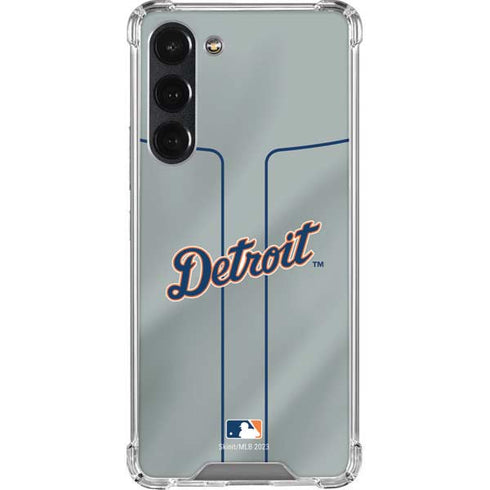 MLB Detroit Tigers Alternate/Away Jersey Galaxy S23 Plus Clear Case
