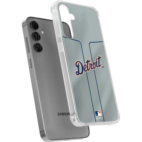 MLB Detroit Tigers Alternate/Away Jersey Galaxy S24 Plus Clear Case