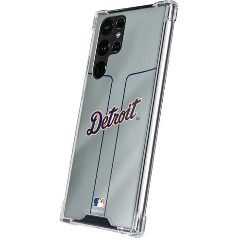 MLB Detroit Tigers Alternate/Away Jersey Galaxy S24 Ultra Clear Case