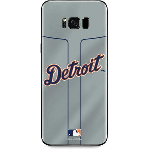 MLB Detroit Tigers Alternate/Away Jersey Galaxy S8 Plus Skin
