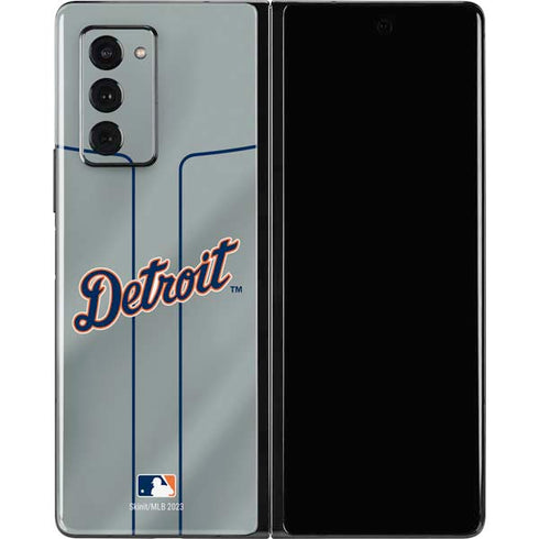 MLB Detroit Tigers Alternate/Away Jersey Galaxy Z Fold2 5G Skin