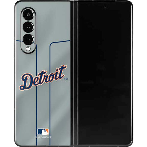 MLB Detroit Tigers Alternate/Away Jersey Galaxy Z Fold3 5G Skin