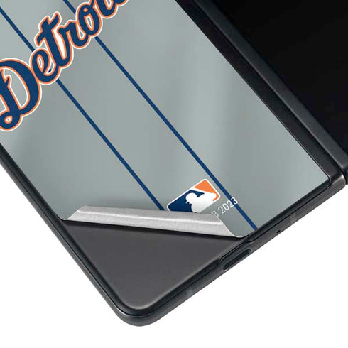 MLB Detroit Tigers Alternate/Away Jersey Galaxy Z Fold3 5G Skin