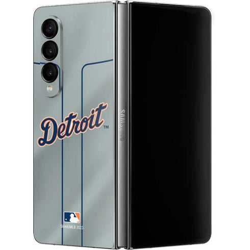 MLB Detroit Tigers Alternate/Away Jersey Galaxy Z Fold4 5G Skin