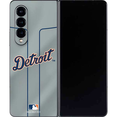 MLB Detroit Tigers Alternate/Away Jersey Galaxy Z Fold4 5G Skin