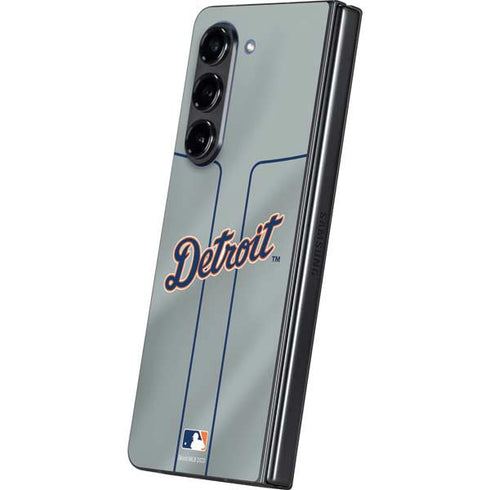 MLB Detroit Tigers Alternate/Away Jersey Galaxy Z Fold5 5G Skin
