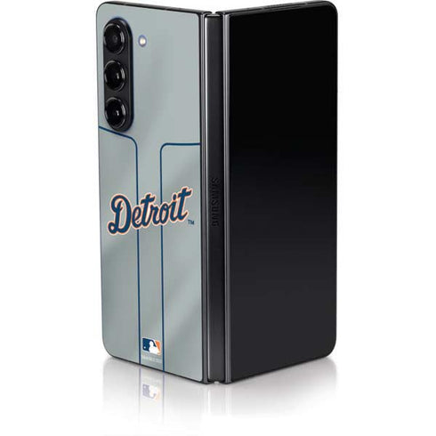 MLB Detroit Tigers Alternate/Away Jersey Galaxy Z Fold5 5G Skin