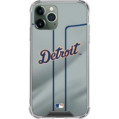 MLB Detroit Tigers Alternate/Away Jersey iPhone 11 Pro Max Clear Case
