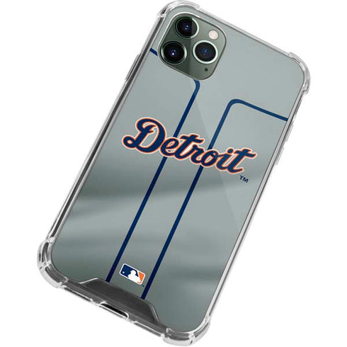 MLB Detroit Tigers Alternate/Away Jersey iPhone 11 Pro Max Clear Case