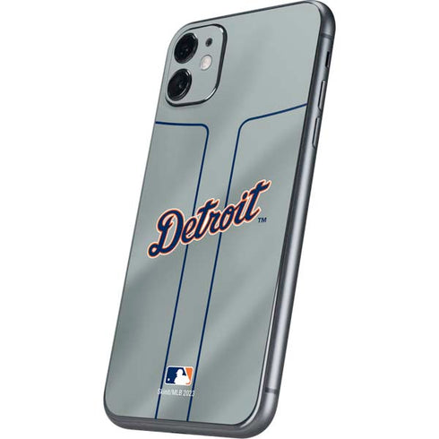 MLB Detroit Tigers Alternate/Away Jersey iPhone 11 Skin